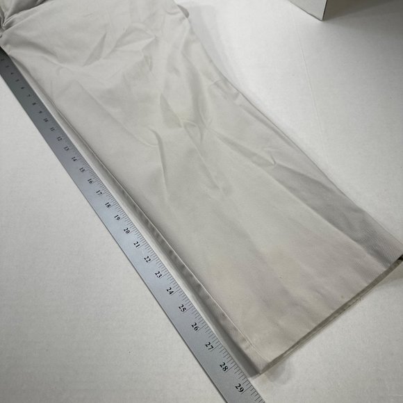 Dockers Men's Size 36X30 Pant Flat Front Straight Leg Beige Preowned - Picture 7 of 11